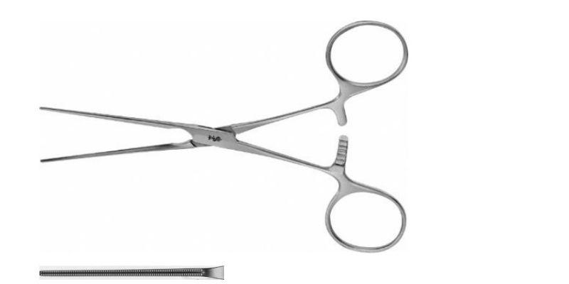 КУЛІ БУЛЬДОГ ЗАТИСКАЧ КРУГ. РУЧК. ПРЯМ. 125MM